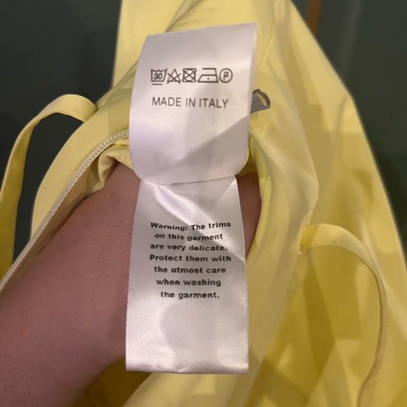 Artica-arbox cargo jumpsuit in shade limelight. Made in Italy - Picture 12 of 14